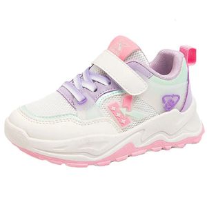 Sneakers de style coréen pour enfants imprimées chaussures de sport imprimées pour les enfants Tennis adolescents antislippées 240430
