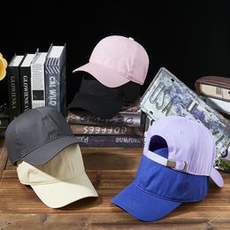 Style coréen polyvalent casquette de Baseball hommes et femmes Couple Sports de plein air résistant au soleil mode casquette à visière chapeau publicitaire