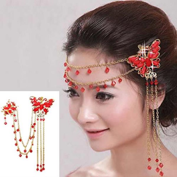 Estilo coreano Weddding Accesorio para el cabello 2018 Summer Beach Garden Bling Crystal Headpiece Novia Corona Diadema Joyería nupcial Fascinators Barato