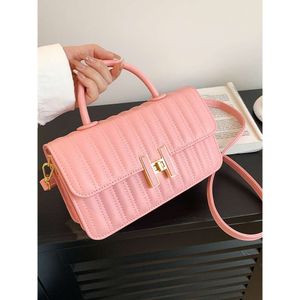 Koreaanse versie nieuwe casual textuur minimalistische schouder veelzijdige handtas crossbody damestas 2024 78% korting winkel groothandel