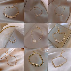 Version coréenne d'Instagram à la mode avec design de célébrité Internet, bracelet de zircon minimaliste, tendance de niche, bracelet de style cool