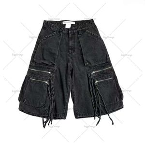 Koreaanse Versie Van Multi-Pocket Tooling Mannen En Vrouwen 2023 Zomer Nieuwe Losse Fiess Casual Shorts Street Style Broek