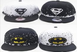 Version coréenne du chapeau entières Enfants039s Bat Superman Brodery Baseball Cap parentChild hip hop hiphop chapeau Tide8088521