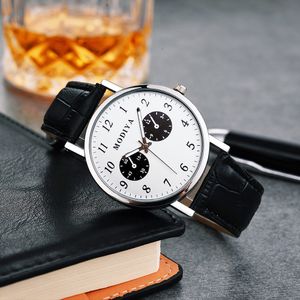 Koreaanse versie van het trendy vrouwelijke student-modieuze retro-schijfhorloge, lichtgevend waterdicht sport-datinghorloge