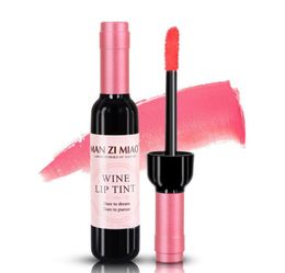 Coréen Imperroproof Vin Red Shape Tint Tint Baby Pink Lip for Women Batom Makeup Liquid Lipstick Lipgloss Cosmetic2971507