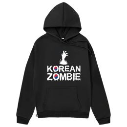 Sweat-shirt à capuche avec image de Zombie coréen, Streetwear gothique à la mode pour femmes et hommes, vêtements unisexes Y2k, pull à capuche pour hommes