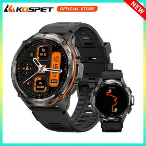 KOSPET TANK T3 Ultra GPS Smart Horloge Voor Mannen Smartwatch Vrouwen 470mAh Batterij Digitale Fitness AMOLED AOD Bluetooth Horloges 240326