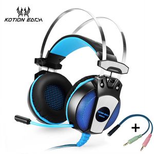 KOTION EACH GS500 3.5mm casque de jeu stéréo basse casque avec micro pour ordinateur xbox one ps4 playstation4 ordinateur portable gamer