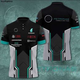 Kpg2 2023 Formule 1 Polo de mode pour hommes F1 Racing Team T-shirt de sport pour femmes T-shirt de sport imprimé en 3d Casual Respirant 1g 6xl Large Innovant en 2023