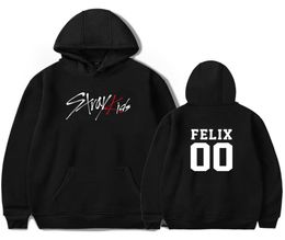 Kpop Stray Kids sweat à capuche hommes femmes surdimensionné Hip Hop manches longues 5486023