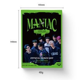 Kpop Straykids Postcards Nouveaux albums Maniac HD Lomo Card Postcard Hyunjin Felix Han Lee Know Photocard for Fans Collection