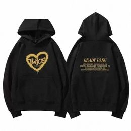 kpop Twice Hoodie 5th World Tour Ready To Be Same Cott Plus Size Hoodies Dames Heren Sweatshirt Fans Kleding Vrouwelijke Winter 926H #