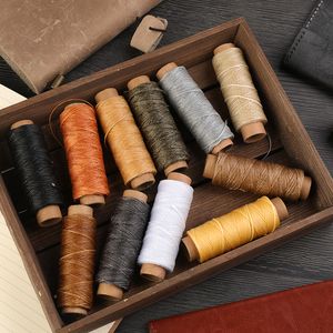 Kraball en cuir couture coudre plate file cire à corde polyester cordon artisanat coussage sac de coiffure