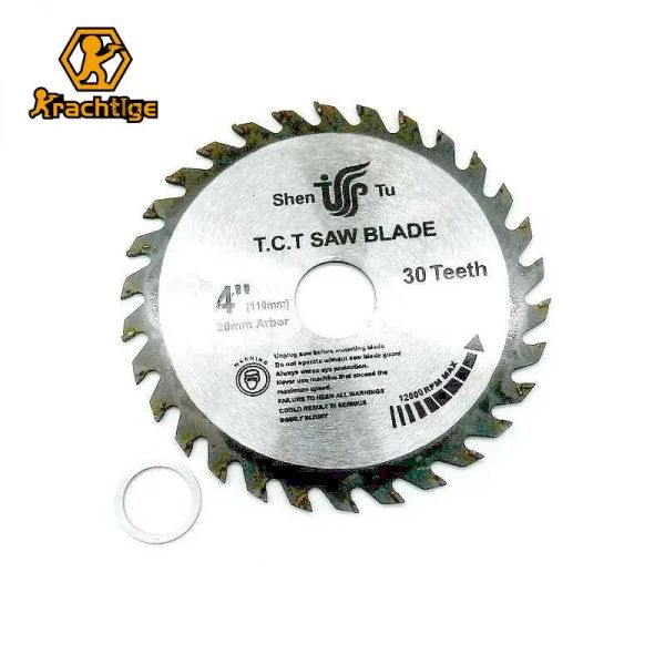 Krachtige 4 pulgadas de 110 mm TCT cuchillas de sierra /40 Teeth /30 Teeth Tungsten Acero Bauses de sierra para cortar madera de aluminio
