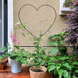 Kraflo jardin clôturer balcon tomate vigne étagère Hoya Carnosa Plante de jardinage Cadre Clematis Dioscorea StryDomiana Iron Heart Flower Stand