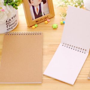 Cuaderno de bocetos en bobina de papel Kraft, libro de bocetos en blanco, libros de grafitis, borrador, cuaderno con imagen, ejercicio de dibujo