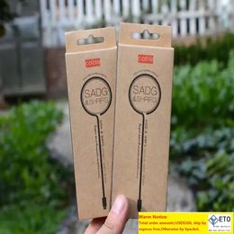 Kraft Paper Mobile Phone Micro USB Cable Paper Packaging Box Retail Pakketvak voor data Line Telefoon Micro USB -kabel