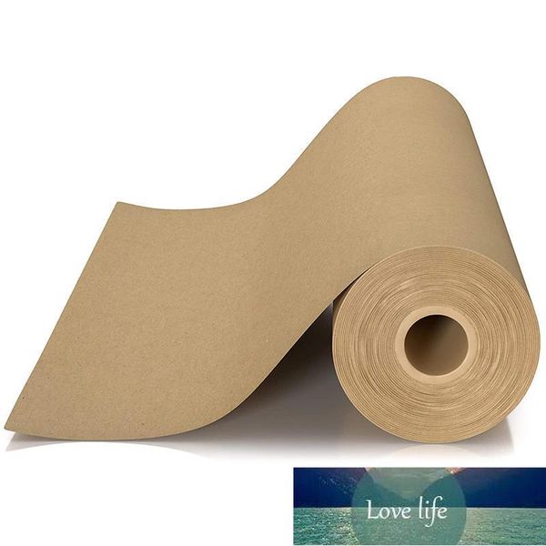 Kraft Paper Roll - parfait pour l'emballage, le déménagement, l'emballage des cadeaux, l'expédition, le colis, l'art mural, les babillards, le prix de couverture au sol