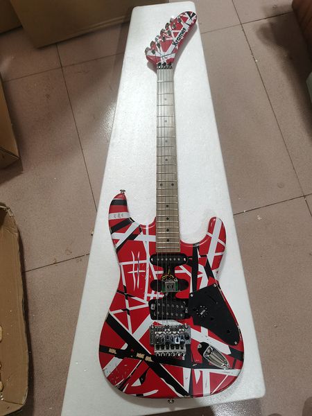 Kramer Helen guitarra eléctrica de reliquia de alambre pegada, cabezal de guitarra de arce, diapasón de arce, en stock