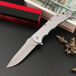 KS 3655 Pocket Folding Knife 8Cr13Mov Blade 420 Staal Handhendig Hoogwaardige jachtmes EDC Outdoor Camping Zelfverdediging Survival Military Tactical Knife