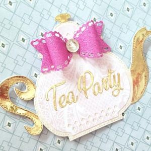 KSCRAFT TEAPOT TEA TUP Metal Cuting Dies pour bricolage Scrapbooking Stamp / Photo Album Decorative Backosing DIY CARTES