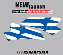 KSHARPSKIN motorfiets sticker 3D brandstoftank pad zijbescherming visgraten sticker voor BMW R1200GS r1200 gs Adventure ADV 2017 20187032437