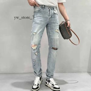 Ksubi Jeans Designer Jeans pour hommes homme pantalon Rip Denim Biker gris peinture détresse Stretch moto os Halloween Jeans pour hommes 7713