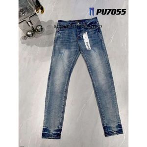 ksubi jeans Hommes Violet Jeans Femmes Pantalons Violet Jeans High Street Violet Rétro Peinture Spot Pieds Minces Micro Élastique Jeans Hip-Hop Zipper 940 659