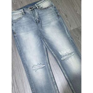 Ksubi jeans paarse heren stijgen elastische kleding strakke magere designer mode, neem contact op met de klantenservice voor maatproblemen 408