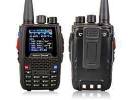 KT8R Quad Band Walkie Talkie UHF VHF 136147MHz 400470MHz 220270MH 350390MHz Handheld 5W UV Radio Color Display3428559