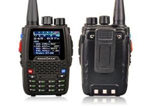 KT8R Quad Band Walkie Talkie UHF VHF 136147MHz 400470MHz 220270MH 350390MHz Handheld 5W UV Radio Color Display9416167