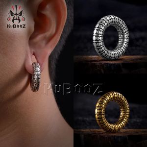KUBOOZ Klassiek koperen retro patroon oorgewicht magneet oorbellen meters piercing lichaam sieraden expander brancards 5 mm 2 stuks 240130