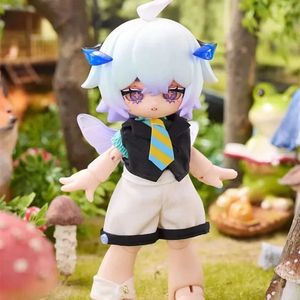 Kukaka Insect Cafe Collection OB11 1/12 BJD Blind Box Toy Mysterious Box Caixa Surpresa Action Picture Cute Model Birthday cadeau 240426