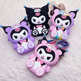 Kuluomi Silicone Crossbody Anime Hallo Kt Cartoon Coin Wallet Kawaii Cute Doll Girl Bag Verjaardagscadeau