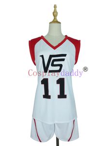 Kuroko No Mand Last Game Street Ball Team Vorpal Swords Team Sportswear No. # 11 Cosplay Kostuum