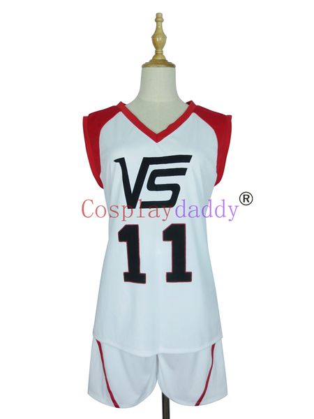 Kuroko no Basket ÚLTIMO JUEGO Street Ball Team Vorpal Swords Team Sportswear No. #11 disfraz de cosplay