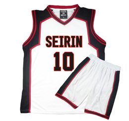 Kuroko no Basuke Basket Cosplay Kostuum Vest SEIRIN Nummer 4 10 11 Kagami Taiga Jersey Sportkleding Uniform T-shirt Shorts Set8077856