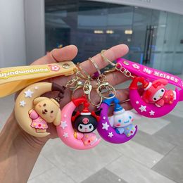 Kuromi Melody zacht plastic speelgoed hanger boekentas hanger sleutelhanger