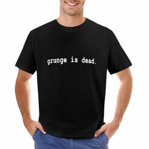 Kurt Cobain Grunge est mort T-Shirt vêtements mignons t-shirts lourds t-shirts unis hauts chemises d'entraînement pour hommes r2c1 #