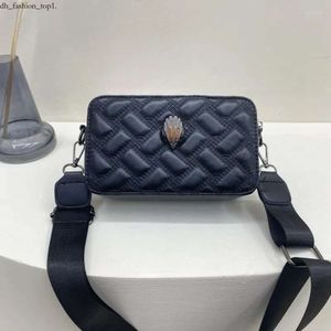 Sacs de soirée Kurt Kurt Geiger Handbag 2024 Sac à épaule de créateurs sacs de caméra de luxe Fashion Trendy Dames Zip Letter Small Square 5621