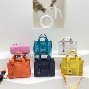 Kurt Geiger toile sac fourre-tout grande capacité marques de créateurs de luxe sacs femmes sac à main mode tendance sac à main épaule 240326