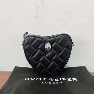 Kurt Geiger Handbag Handbag Handbag Luxury Designer Sac en cuir London Women Man Mini Sac à épaule Signe Pochette Crochette Tote Crossbody Kurt Geiger Bag 412