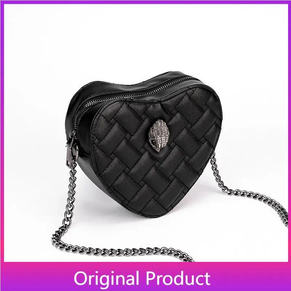 Kurt Geiger Sac pour femme Love Diamond Chain Eagle Head Sac à bandoulière à une épaule Sac de créateur Sacs à main et sacs à main Sac à main 240314