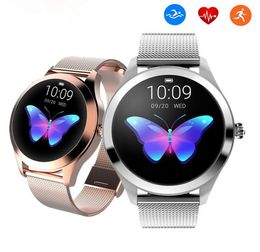 KW10 Band IP68 Waterdichte Smart Watch Women Loyvel Bracelet Heart Rate Monitor Sleep Smartwatch Connect IOS Android7923996