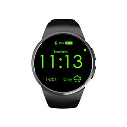 KW18 Smart Watch voor Android iOS Mobiele telefoon Bluetooth Reloj Inteligte Smart polswatch Sim Card Hartslagmonitor Watchklokklok Anti Lost Bracelet