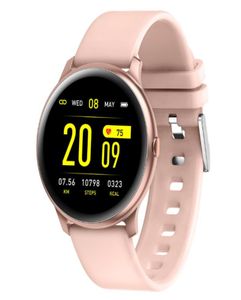 KW19 Bracelet Smart Watch KW19PRO Smartwatch Pression artérielle et moniteur de fréquence cardiaque Bluetooth Music Pographie Rappel sédentaire 2310993