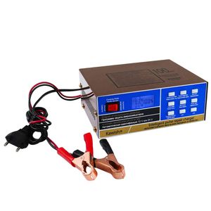 KW2C NIEUWE !! Volautomatische auto Intelligente Pulse Reparatie Batterij 12V / 24 V Truck Motorcycle Charger110V / 220V