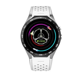 KW88 GPS Smart Horloge Hartslag Waterdicht WiFi 3G LTE-polshorloge Android MTK6580 1.39 