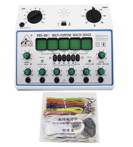 KWD808-I Stimulatrice de l'acupuncture électrique Stimulateur de muscle nerveux électrique 6 S Patch de sortie Masseur Masseur Y1912033656560