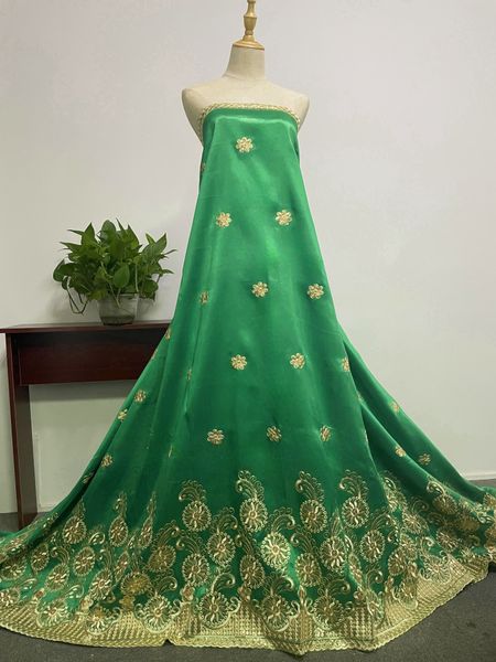 KY-3016 Tela de encaje Green George 2023, vestidos de ocasión de seda artesanales de costura de alta calidad para mujer, fiesta de noche, nigeriano, en oferta, novedades de verano y otoño